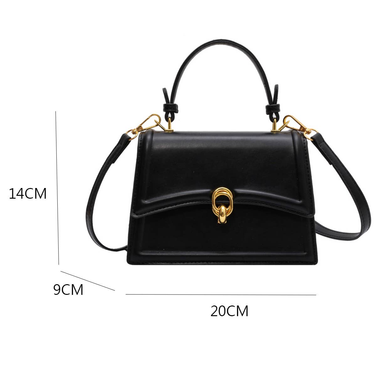 HIGH END ARMPIT HANDBAG SHOULDER BAG_CWAB1546