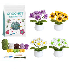 NEW DAISY POTTED HANDMADE DIY MATERIAL PACKAGE_CWMM0837