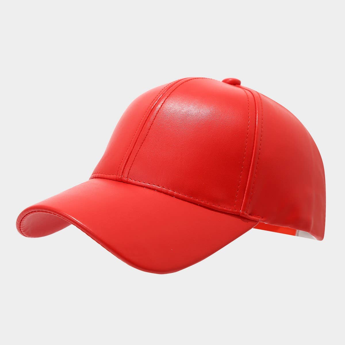 Pu Leather Baseball Cap For Men Vintage Style_Cwah04654