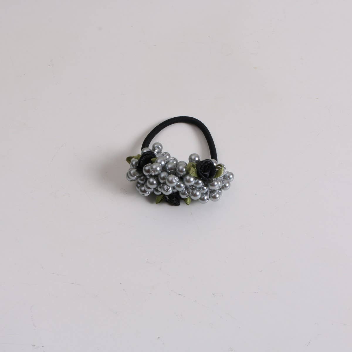 CUTE FLORAL PEARL HAIR TIE FOR SWEET GIRLS_CWAHA6878