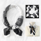 NEW FLORAL FLOWER SQUARE SCARF_CWASC1165