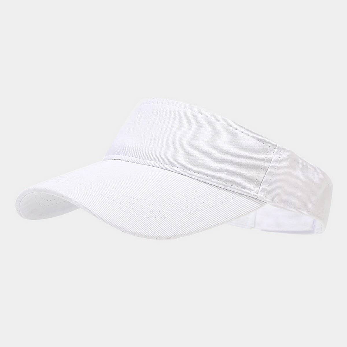 SUMMER SIMPLE SOLID VISOR HAT UNISEX OUTDOOR_CWAH3303