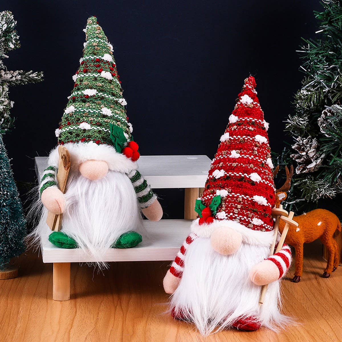 CHRISTMAS LIGHTED FACELESS OLD MAN ORNAMENT_CWMM2862