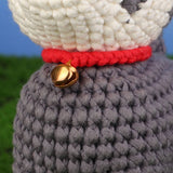 HANDMADE HUSKY CROCHET DOLL MATERIAL KIT_CWMM0814