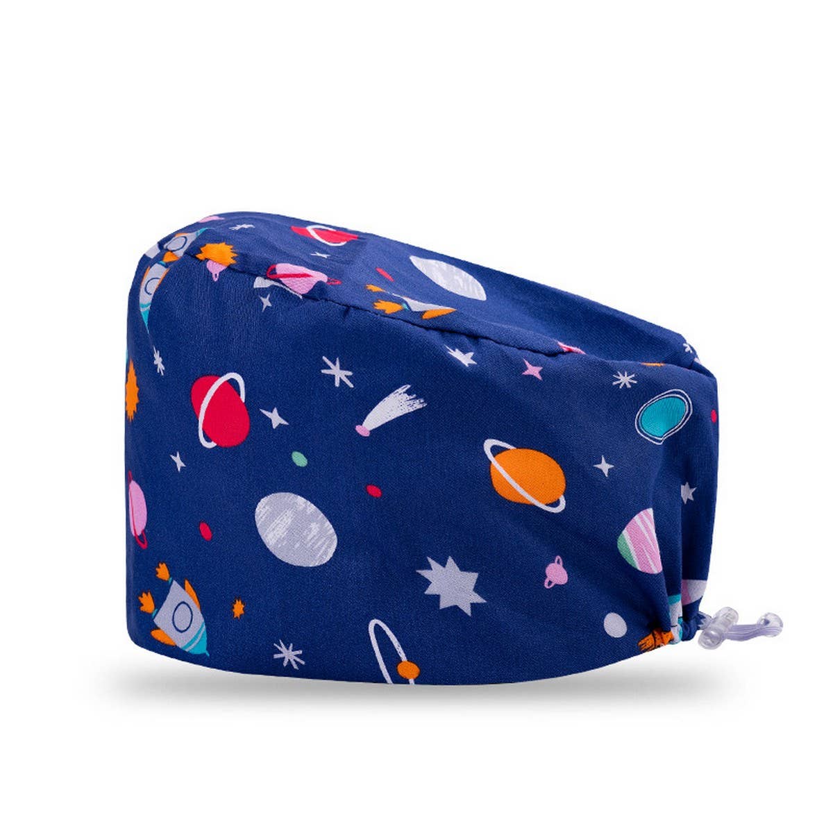 NURSE CAP OPERATING ROOM ADJUSTABLE ROUND CAP_CWAH3336