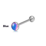 STEEL GRADIENT TONGUE BAR PIERCING JEWELRY_CWMM9593