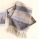 Classic Cashmere Feel Soft Warm Tassel Scarf_Cwasc03243