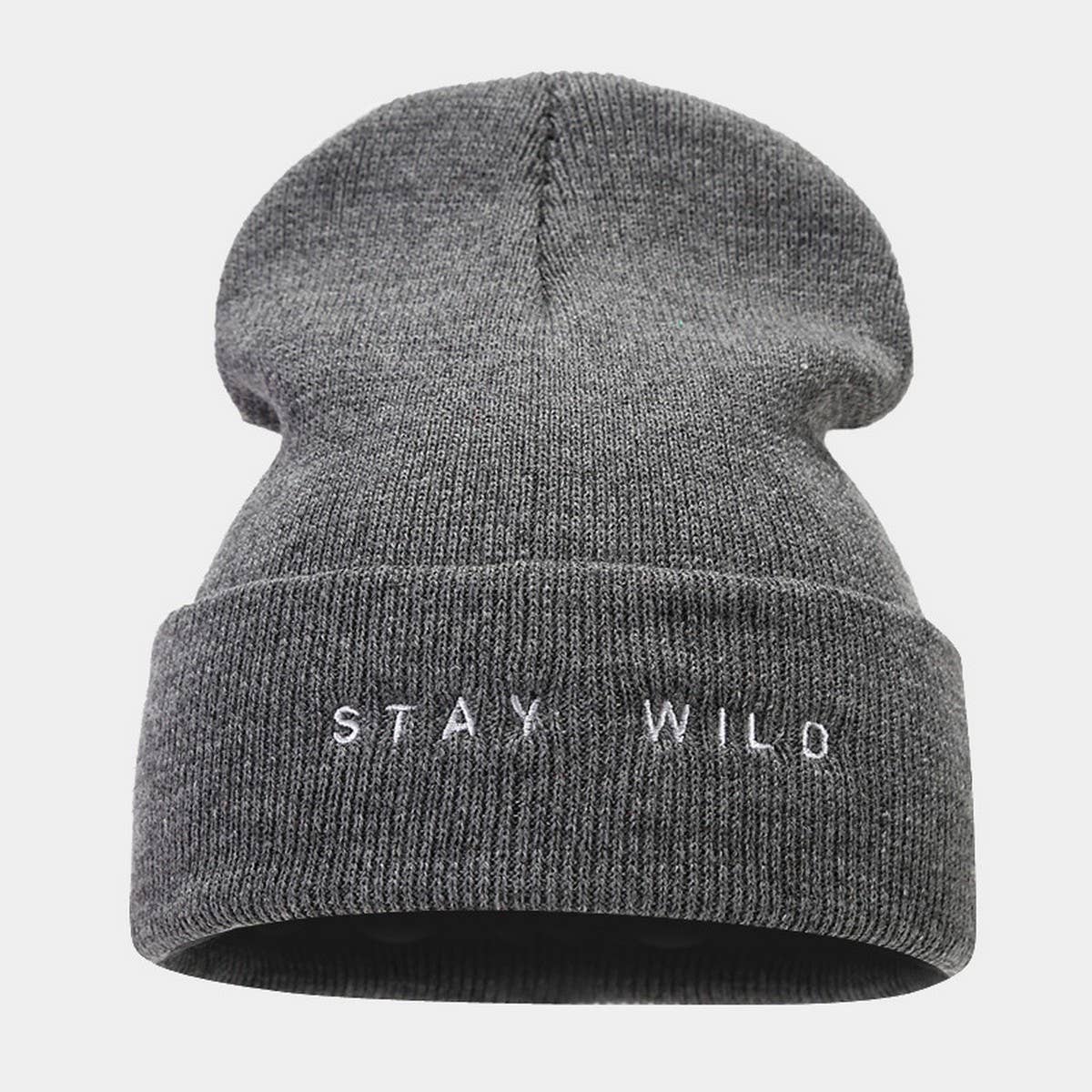 FASHION LETTER EMBROIDERY SIMPLE KNITTED HAT_CWAH2087