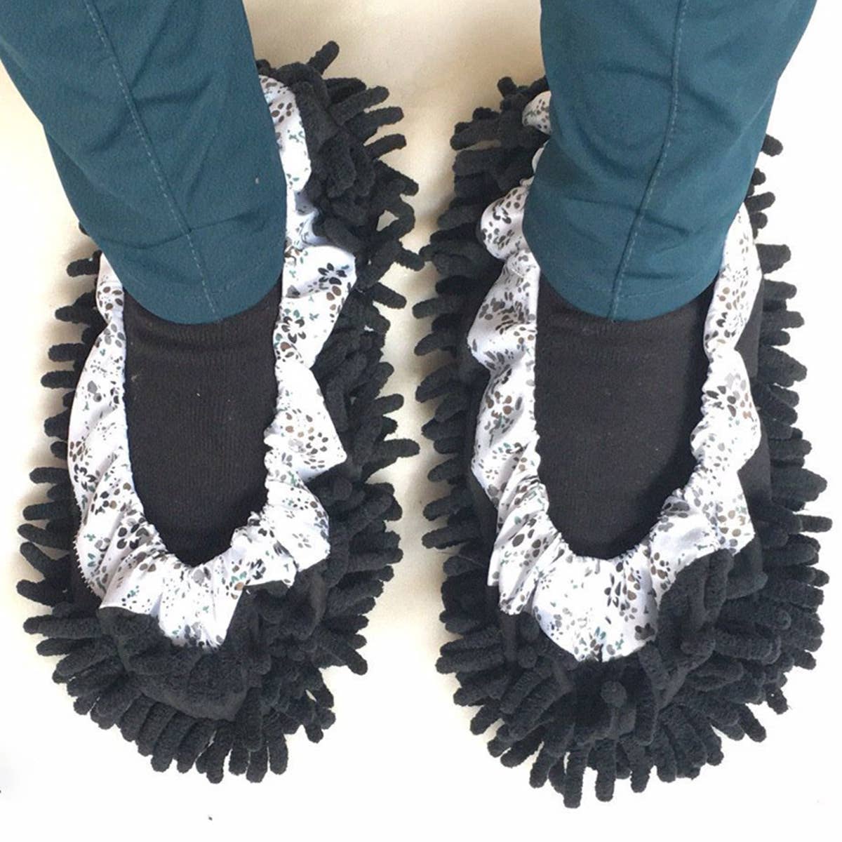 MICROFIBER MOP SLIPPERS SHOES COVER MOP SOCKS_CWMM0269