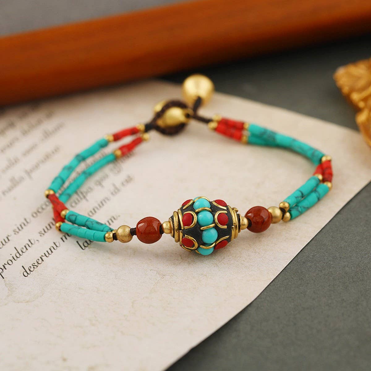 ETHNIC RETRO PERSONALITY NICHE BRAIDED BRACELET_CWAJE3960