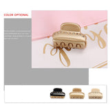 ACETATE SINGLE ROW DIAMOND GRAB CLIP MINI HAIRPIN_CWAHA4244