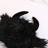 Cwah4053_Halloween Bull Demon King Funny Bull Head Hat