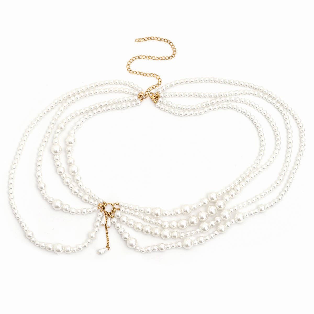 IMITATION PEARL HOLLOW TASSEL BODY CHAIN_CWAJE1128