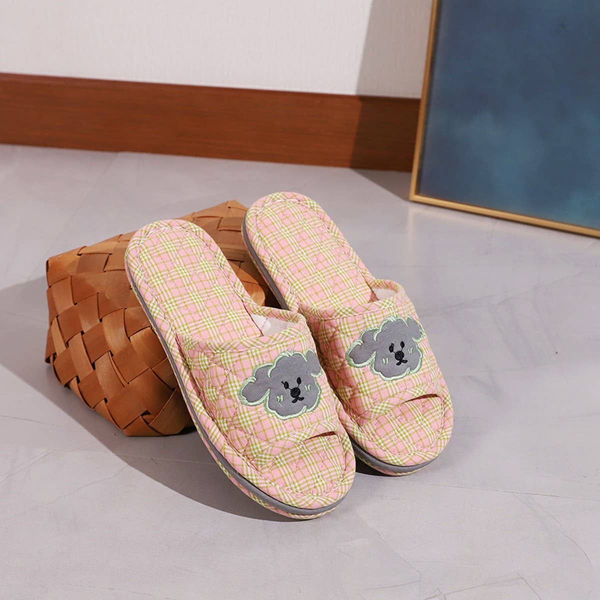 CINNAMOROLL COTTON FLOOR SLIPPERS 3 LAYER_CWSHF0196