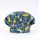 SURGICAL CAP MEDICAL PUFFY CAP PRINTED WORK CAP_CWAH3382