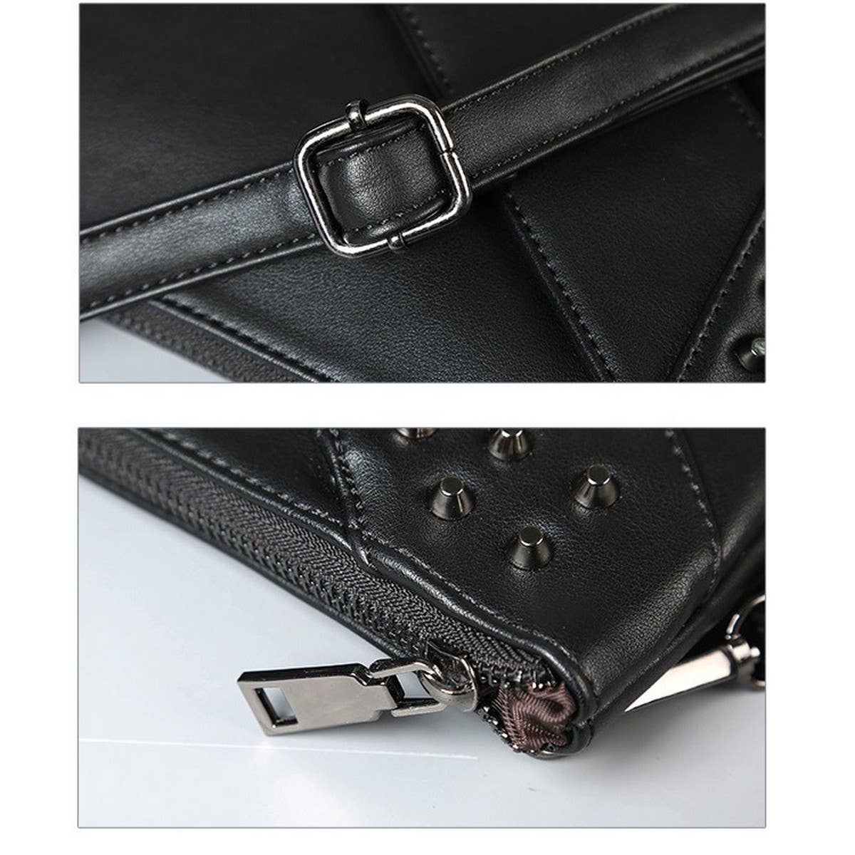 MOTORCYCLE PUNK STYLE HANDBAG_CWAB1377