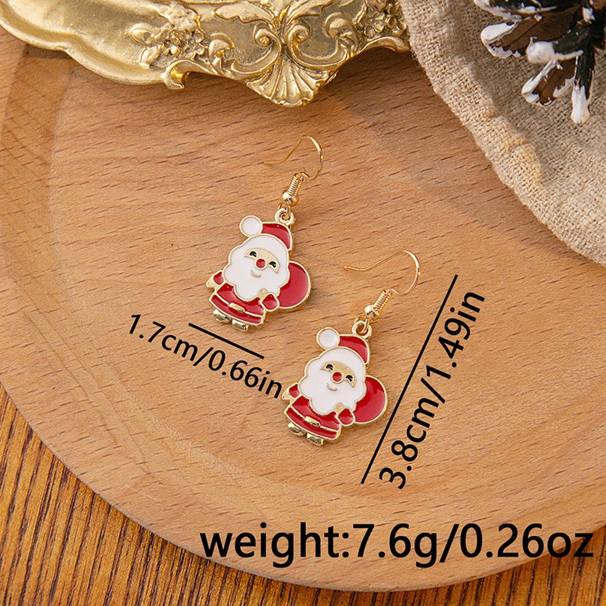 CHRISTMAS ELEMENT VERSATILE EARRINGS_CWAJE1827