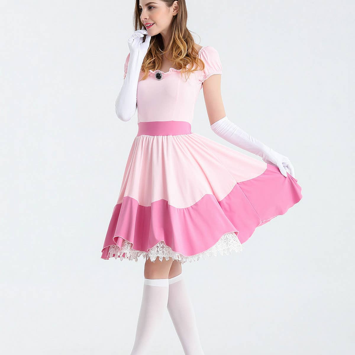 HALLOWEEN COSPLAY PRINCESS AURORA DRESS_CWMM1523