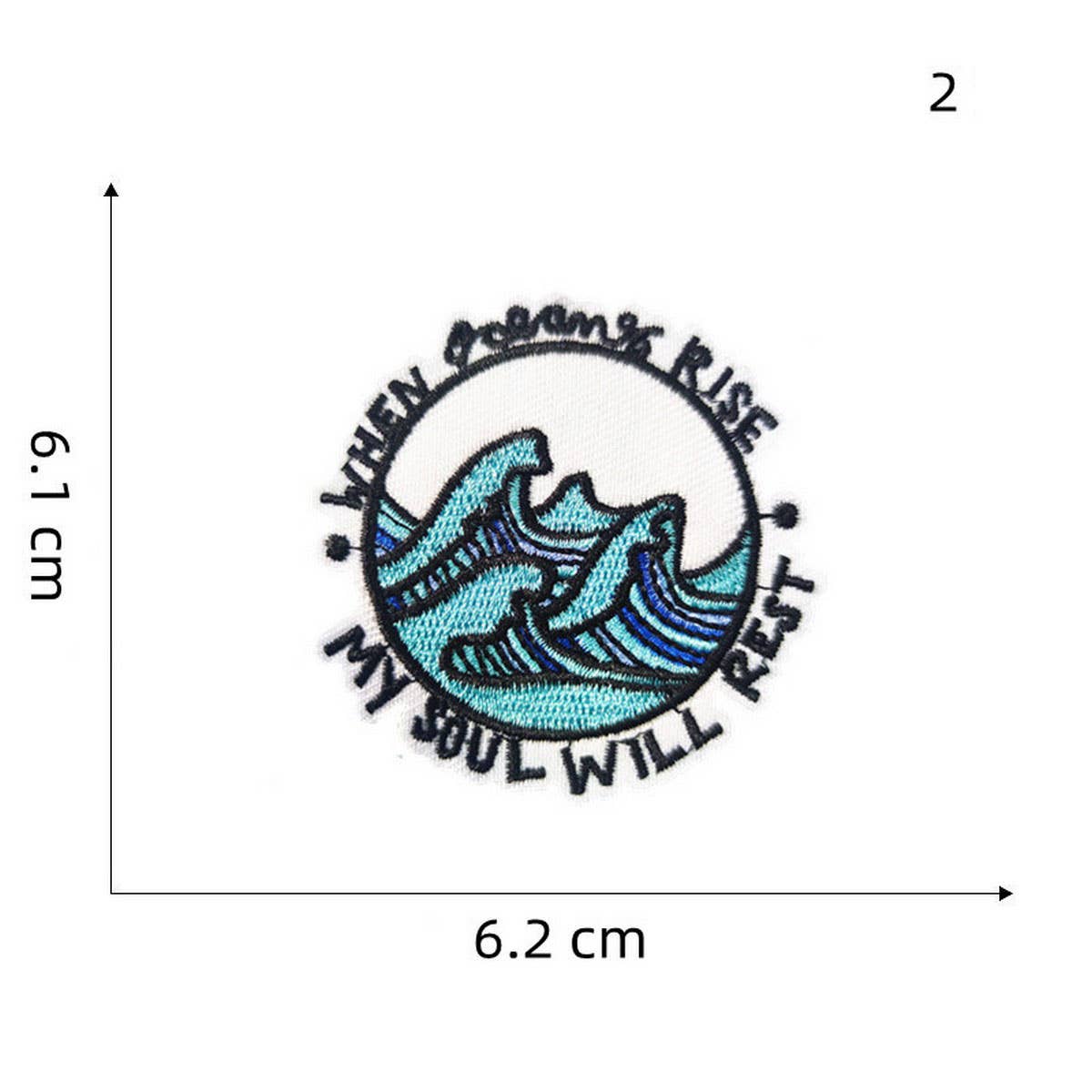 EMBROIDERED CARTOON PLANET EMBROIDERY PATCH_CWMM4053