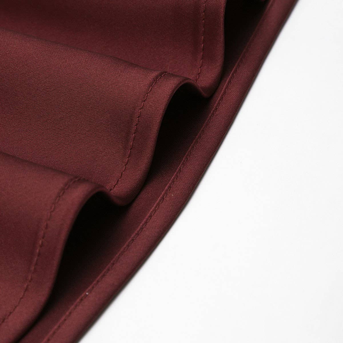 LACE WAIST SATIN SKIRT ELASTIC HIP LONG SKIRT_CWBSS0406