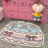SOFT CAKE FLOOR MAT BEDROOM BATHROOM DECOR RUG_CWMM7507