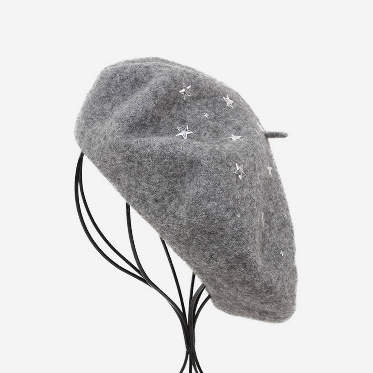 FIVE POINTED STAR HOT DIAMOND FASHION BERET_CWAH1930