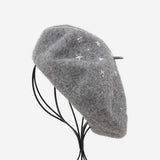 FIVE POINTED STAR HOT DIAMOND FASHION BERET_CWAH1930