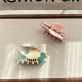 SWALLOW ACETATE HAIR CLAW BIRD INSPIRED BACK CLIP_CWAHA6021