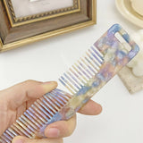 RETRO ACETATE HAIR COMB FOR STYLING MAKEUP_CWMM6429