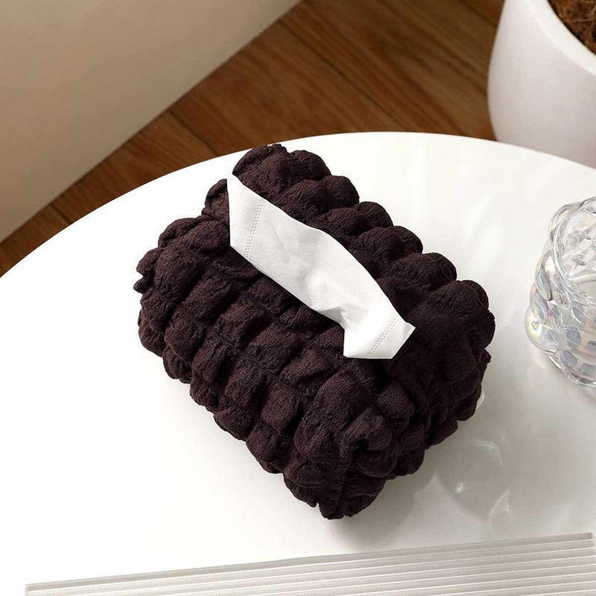 DOUBLE LAYER FABRIC HIGH VALUE COTTON TISSUE BOX_CWMM2246