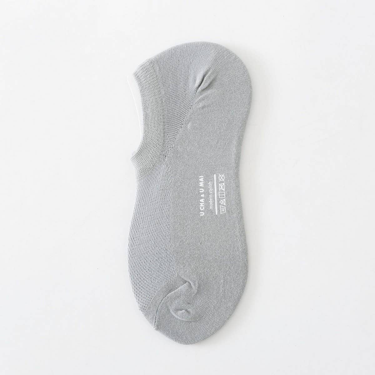 MENS SOLID COLOR COTTON MESH INVISIBLE SOCKS_CWMS2029