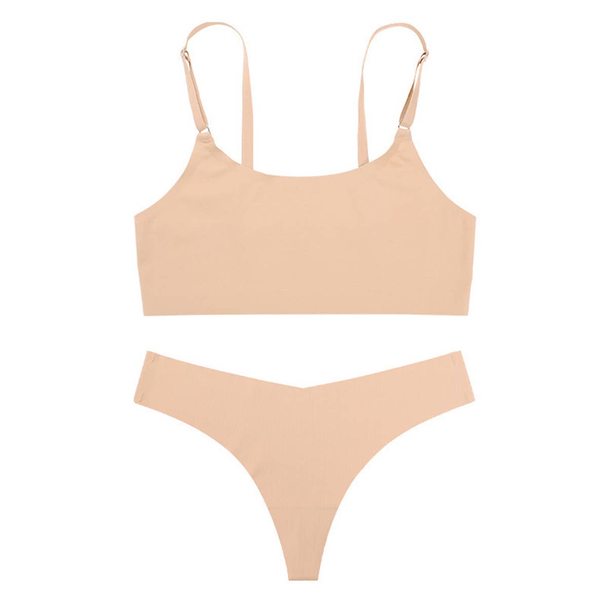 Women Plus Size T-Underwear Bra Set_Cwmu0052