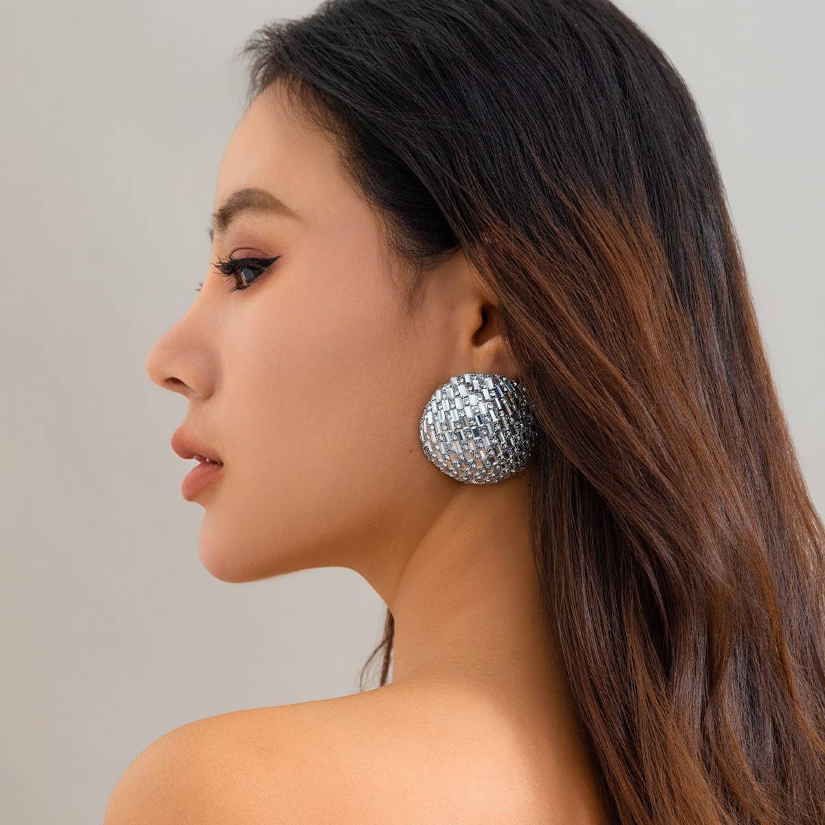 RETRO FULL DIAMOND PUNK STYLE DROP EARRINGS_CWAJE1143