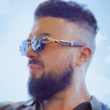 FAUX WOOD GRAIN LEOPARD TEMPLE SUNGLASSES_CWASG0616