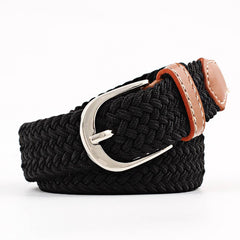 Cwabe0373_Woven Canvas Elastic Waistband For Men And Women