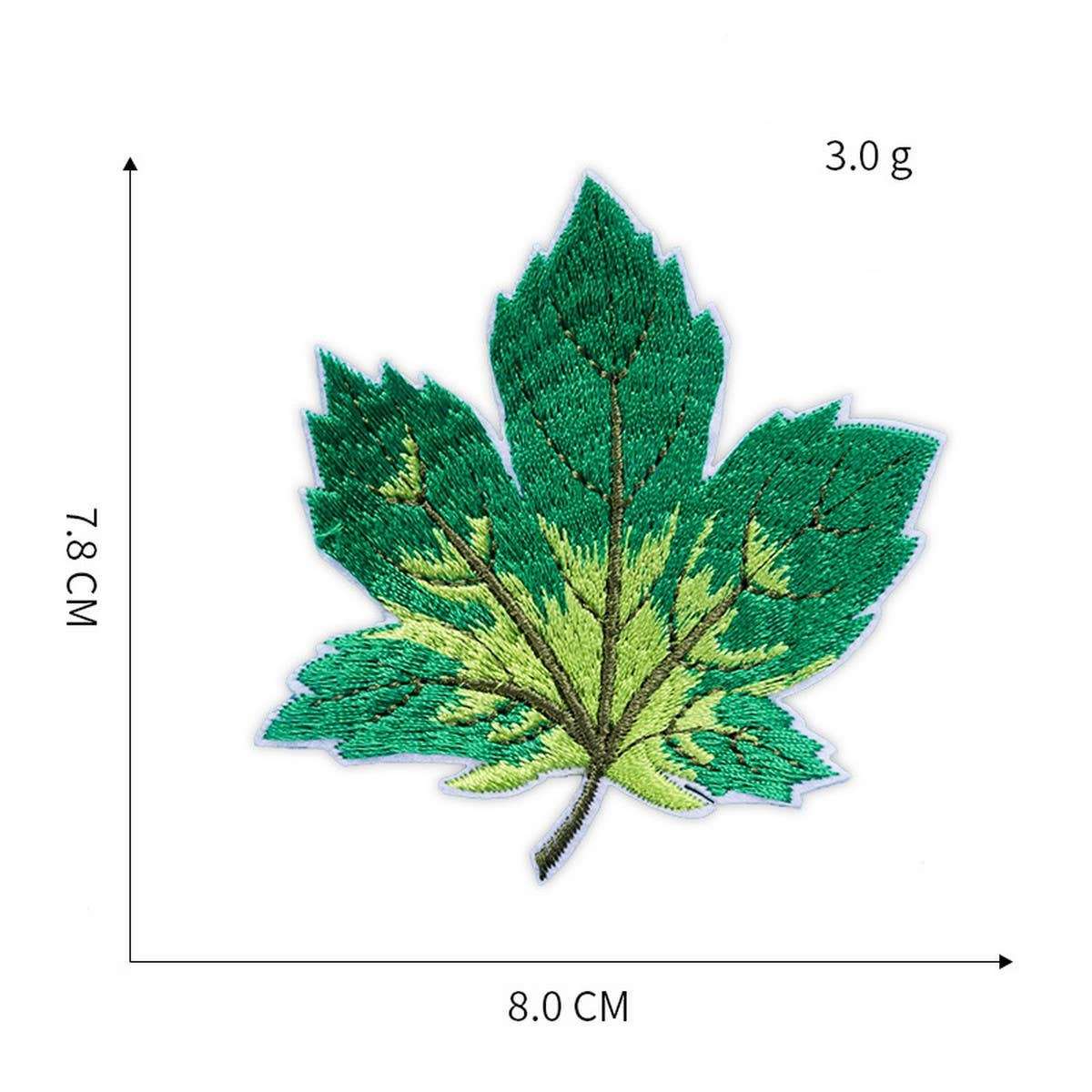 NEW MAPLE LEAF EMBROIDERY CHILDRENS CLOTH PATCH_CWMM4030