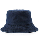 Cwah3205_Solid Color Cowboy Bucket Hat Sun Visor Bucket Hat