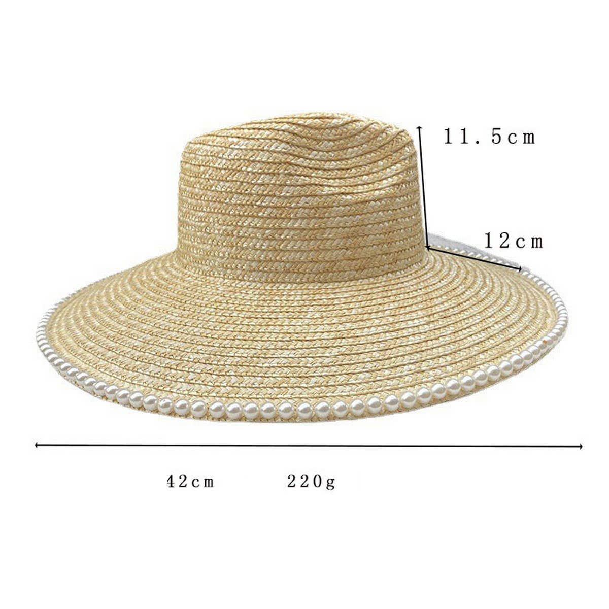 LARGE BRIM STRAW HATS FOR WOMENS BEACHWEAR_CWAH1157