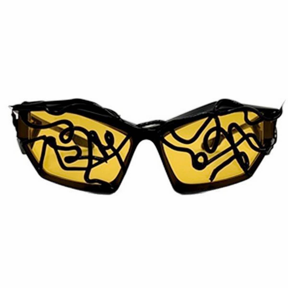 FUTURE TECHNOLOGY SENSE Y2K PUNK SUNGLASSES_CWASG0792