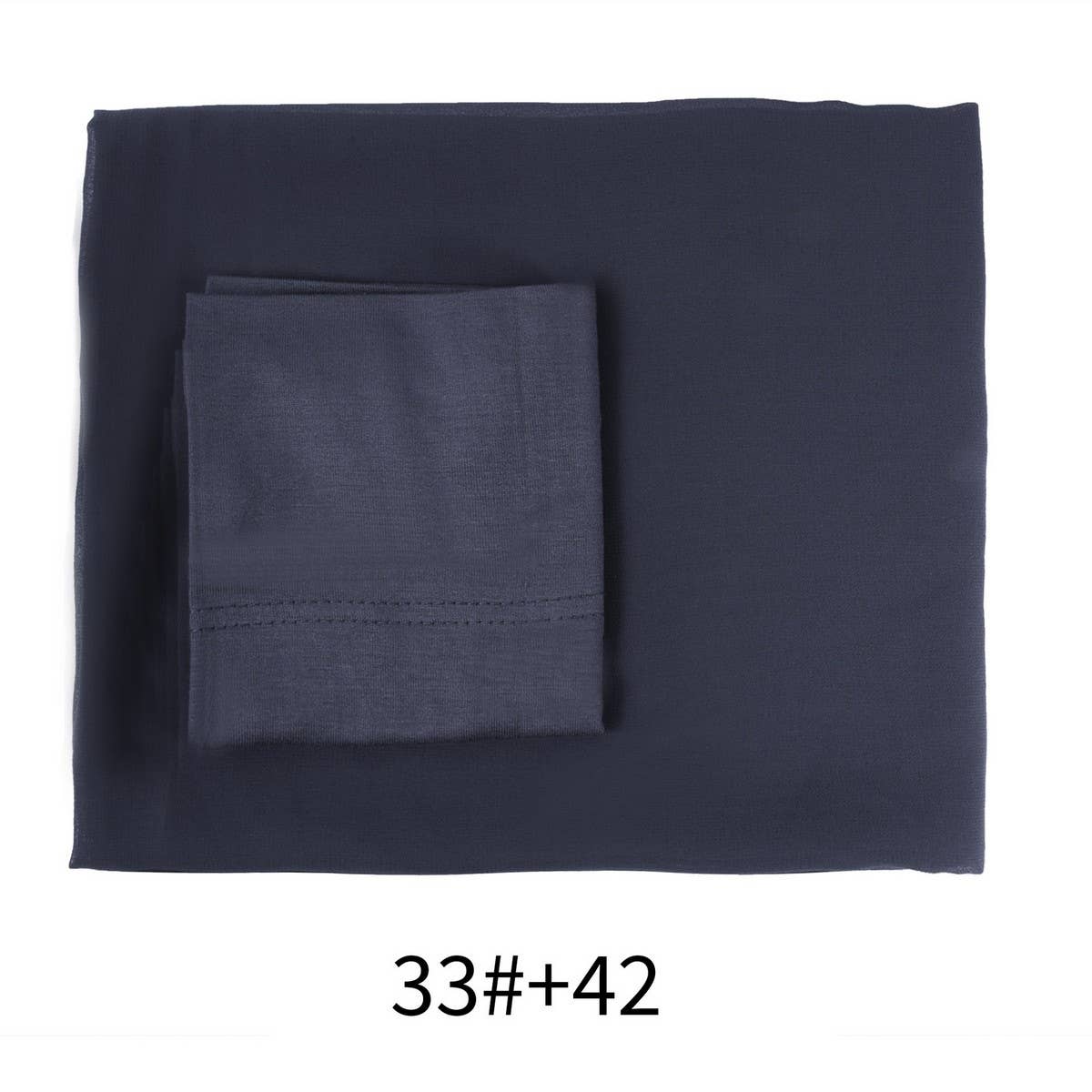 Two-Piece Chiffon Shawl And Headscarf_Cwasc2424