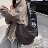 CANVAS DUMPLING BAG CROSSBODY SHOULDER BAG_CWAB4104