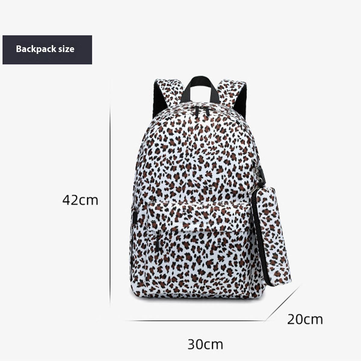 BACKPACKS FOR SCHOOL STYLISH LEOPARD LAPTOP BAG_CWAB5513