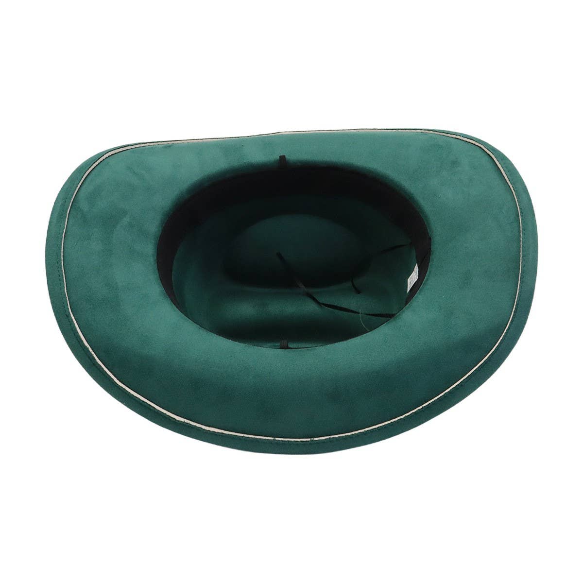 Western Ethnic Suede Cowboy Jazz Fedora Hat_Cwah04504