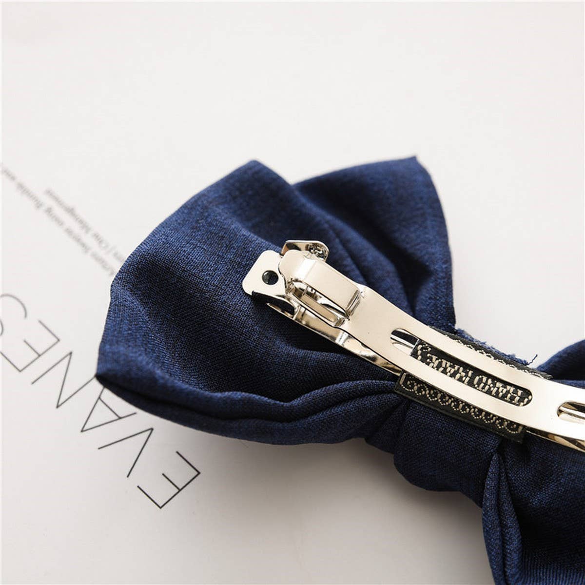 Women Knotted Bow Hair Clip_Cwaha0836