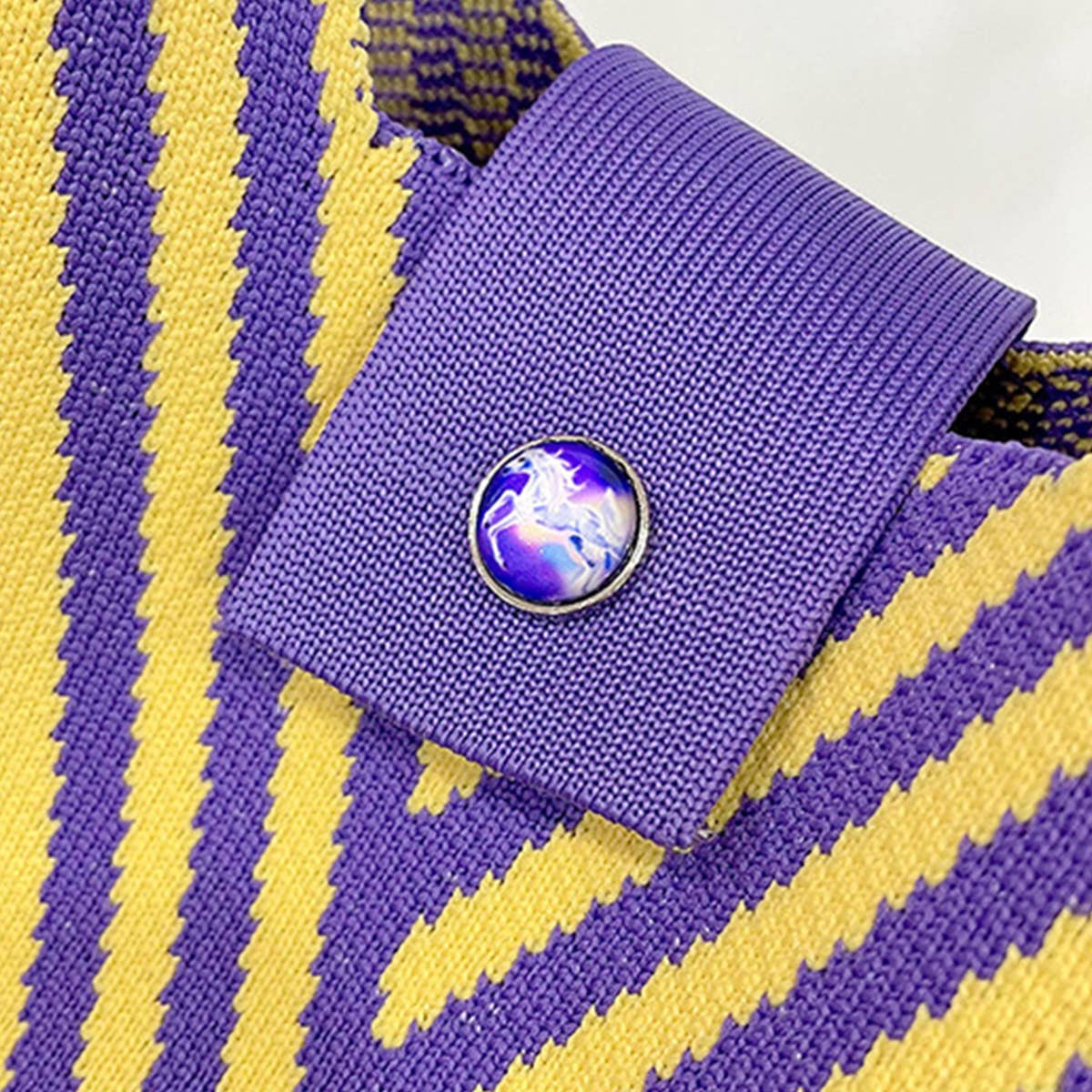 Women Knitted Striped Shoulder Handbag_Cwab1522