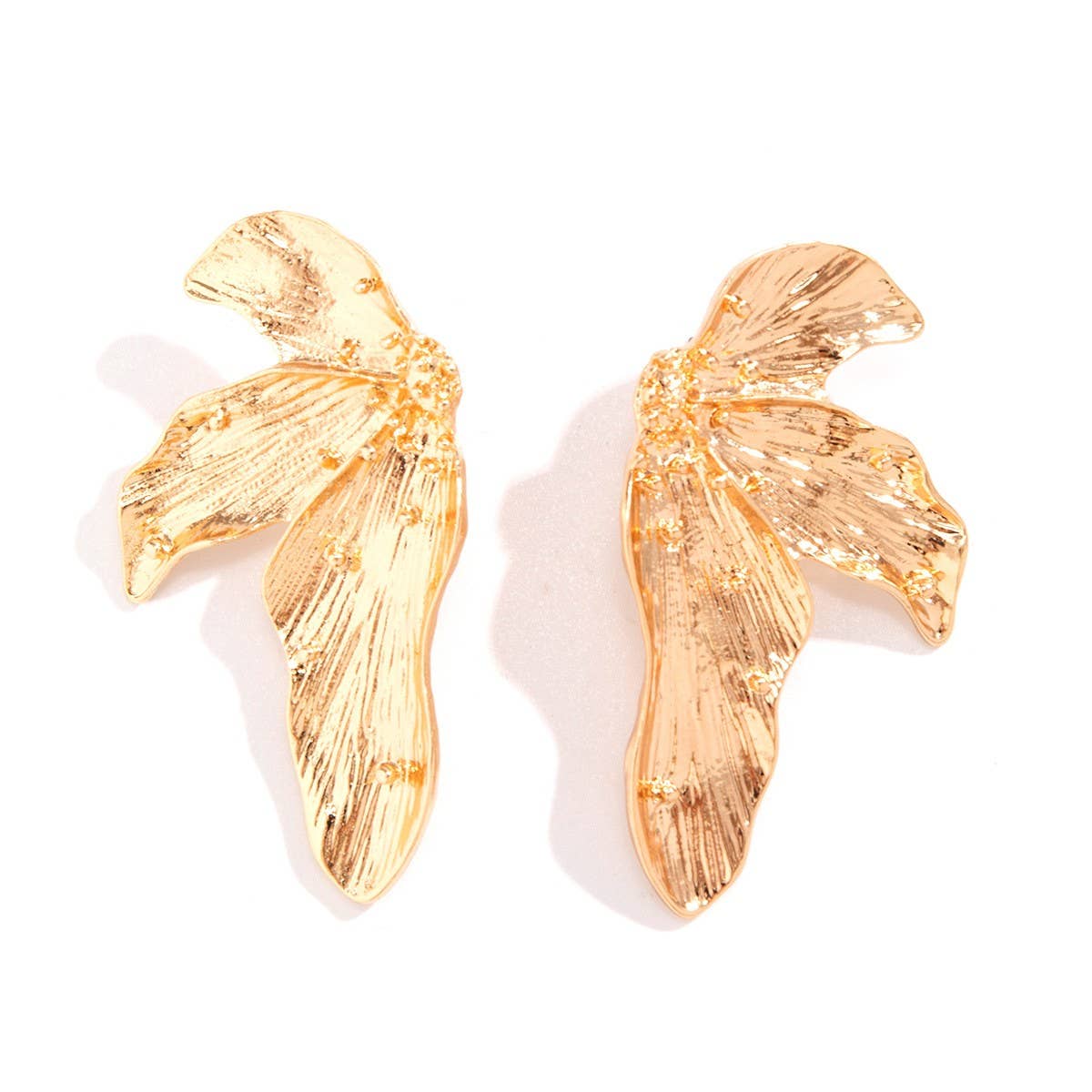 Vintage Leaf Design Earrings Fashionable Earrings