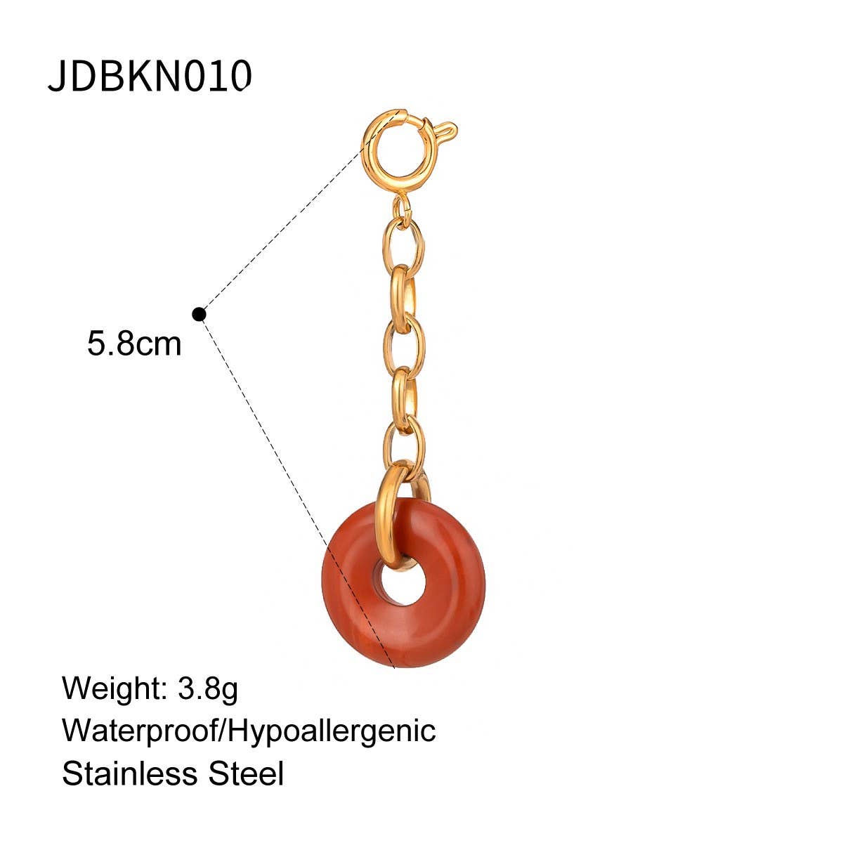 STAINLESS STEEL DIY PEARL PENDANT JEWELRY_CWMM4678