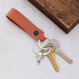 Vintage Leather Keychain_Cwmm0578