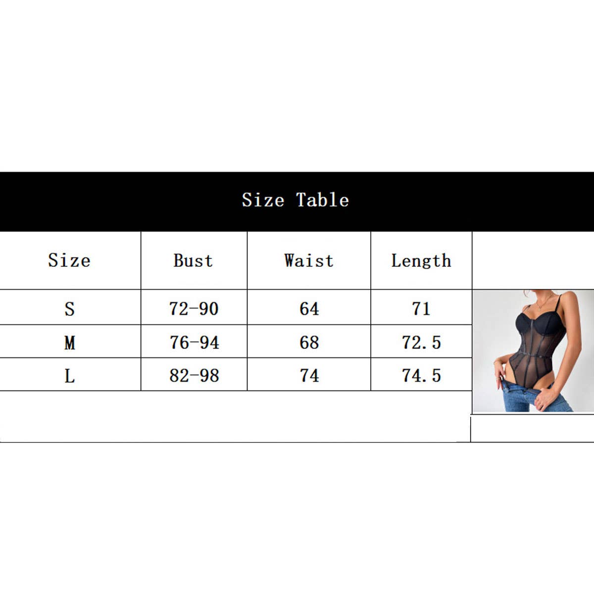 SOLID COLOR SEE THROUGH HIP LIFTING HOTGIRLJUMPSUIT_CWMM4631