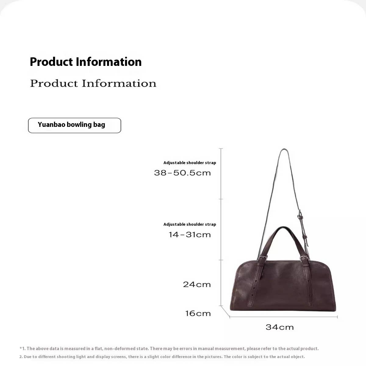 LARGE VINTAGE TOTE BOWLING BAG STYLE HANDBAG_CWAB5329